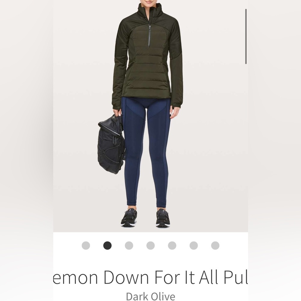 Lululemon Down For It All Pullover Jacket